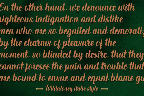 Wildaloney Font Akrt Std 