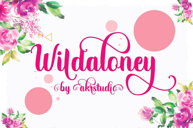 Wildaloney Font Akrt Std 