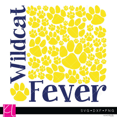 Wildcat Fever SVG Kelly Lollar Designs 
