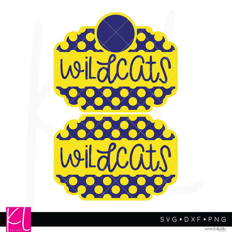 Wildcats Spirit Bundle SVG Kelly Lollar Designs 