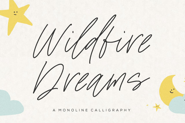 Wildfire Dreams Font Font Balpirick 