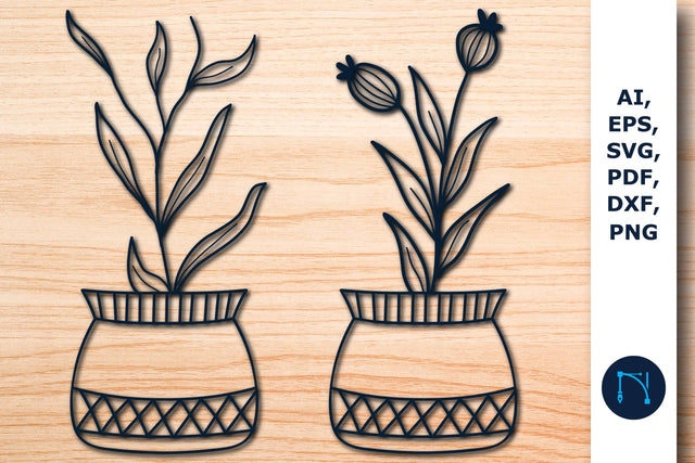 wildflower in flower pot Bundle SVG SVG MD JOYNAL ABDIN 