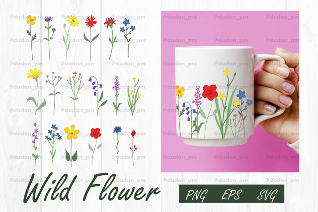 Wildflower png, svg, eps SVG dadan_pm 