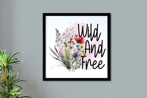 Wildflower Quote Sublimation Bundle Sublimation Regulrcrative 