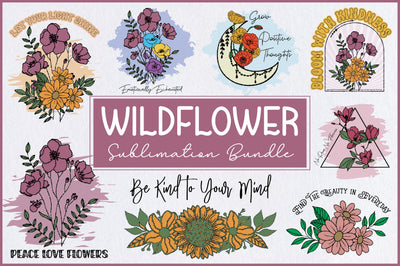 Wildflower Sublimation Bundle Sublimation Jagonath Roy 
