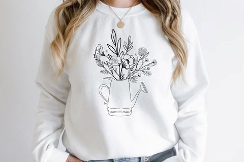 Wildflower SVG Bundle, Wildflower Vector SVG DESIGNISTIC 