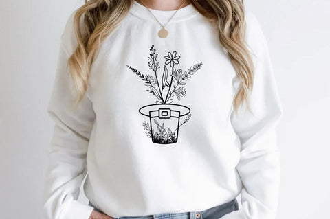 Wildflower SVG Bundle, Wildflower Vector SVG DESIGNISTIC 