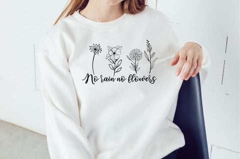 Wildflower SVG Bundle, Wildflower Vector SVG DESIGNISTIC 