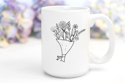 Wildflower SVG Bundle, Wildflower Vector SVG DESIGNISTIC 