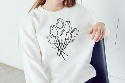 Wildflower SVG Bundle, Wildflower Vector SVG DESIGNISTIC 