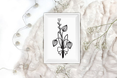 Wildflower SVG, Floral Design, Flower SVG SVG CraftLabSVG 