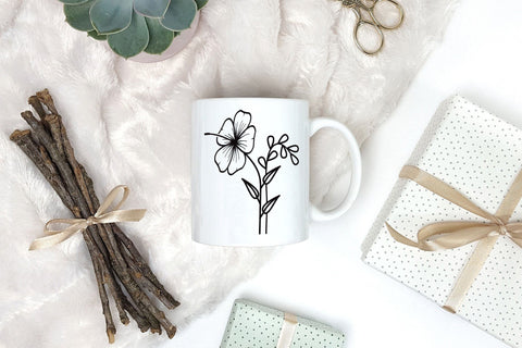 Wildflower SVG, Flower SVG, Floral Elements SVG CraftLabSVG 