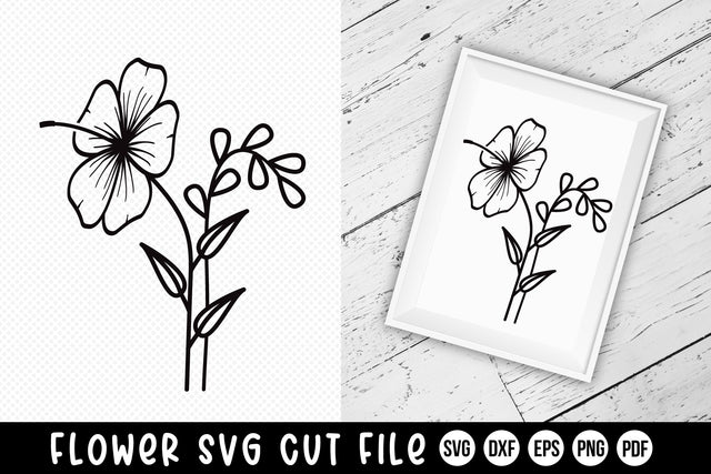 Wildflower SVG, Flower SVG, Floral Elements SVG CraftLabSVG 
