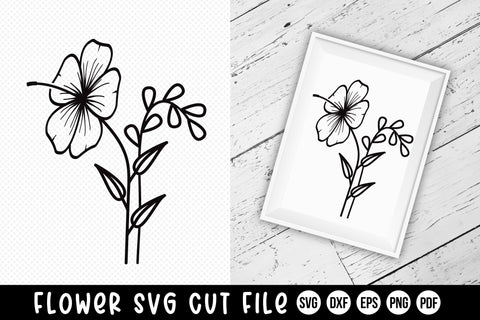 Wildflower SVG, Flower SVG, Floral Elements SVG CraftLabSVG 