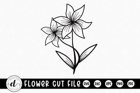 Wildflower SVG, Flowers SVG, Floral Clipart SVG CraftLabSVG 