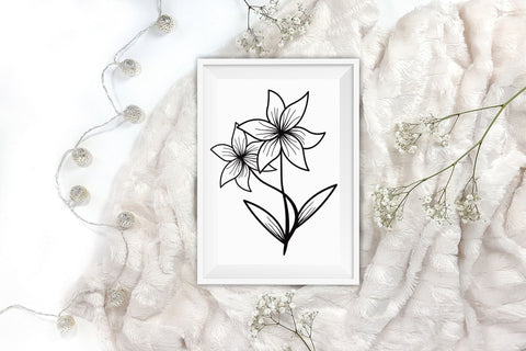 Wildflower SVG, Flowers SVG, Floral Clipart SVG CraftLabSVG 