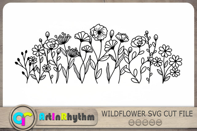 Wildflower Svg, Flowers Svg, Floral Svg, Flower Clipart SVG Artinrhythm shop 