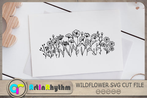 Wildflower Svg, Flowers Svg, Floral Svg, Flower Clipart SVG Artinrhythm shop 