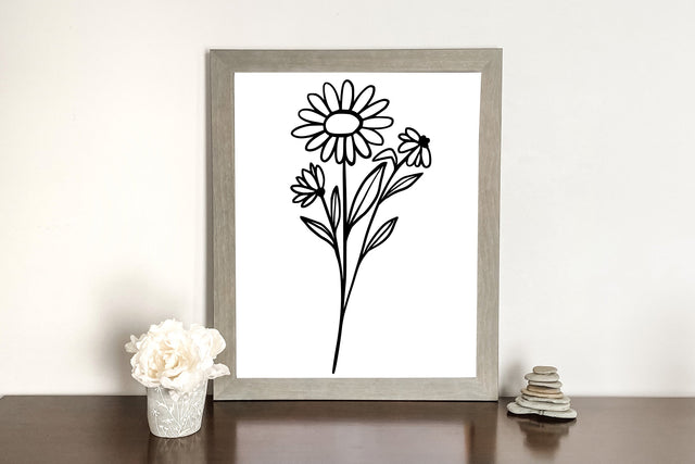 Wildflower SVG SVG dapiyupi store 