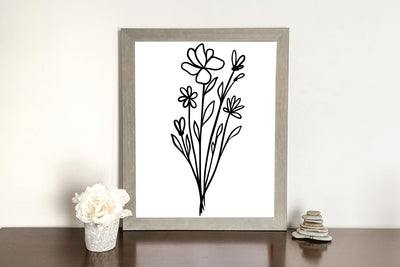 Wildflower SVG SVG dapiyupi store 
