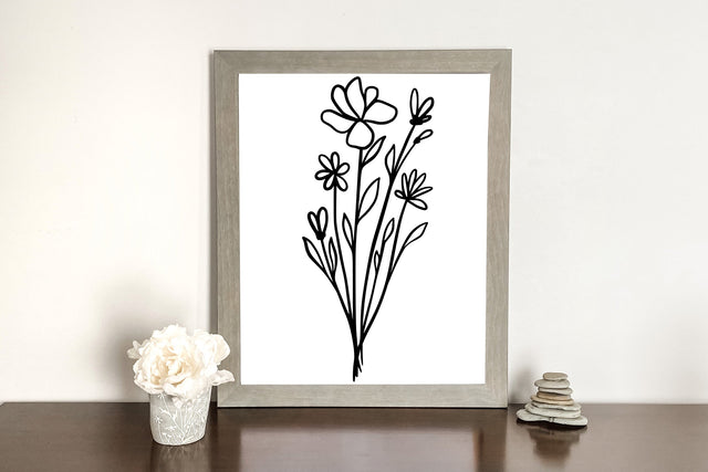 Wildflower SVG SVG dapiyupi store 