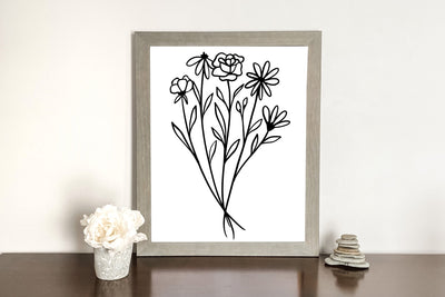 Wildflower SVG SVG dapiyupi store 