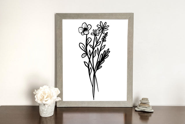 Wildflower SVG SVG dapiyupi store 