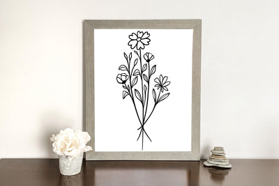 Wildflower SVG SVG dapiyupi store 