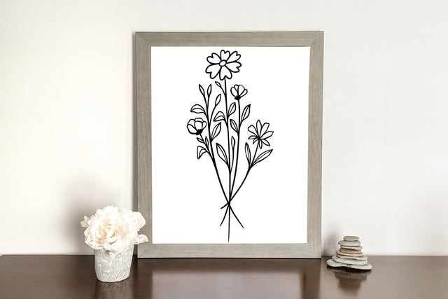 Wildflower SVG SVG dapiyupi store 