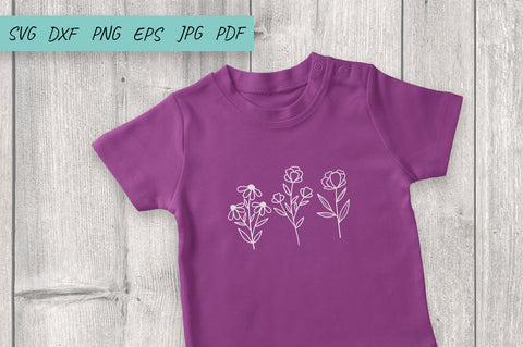 Wildflowers SVG Bundle, Field flower, Flower bundle SVG SVG Irina Ostapenko 