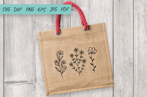 Wildflowers SVG Bundle, Field flower, Flower bundle SVG SVG Irina Ostapenko 