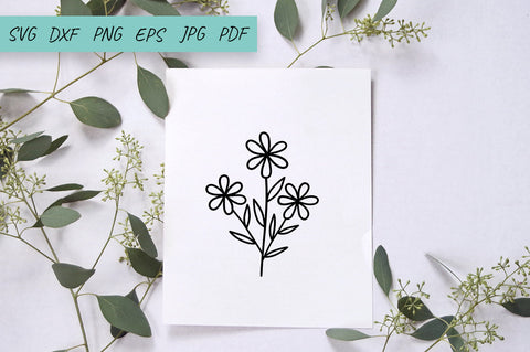 Wildflowers SVG Bundle, Field flower, Flower bundle SVG SVG Irina Ostapenko 