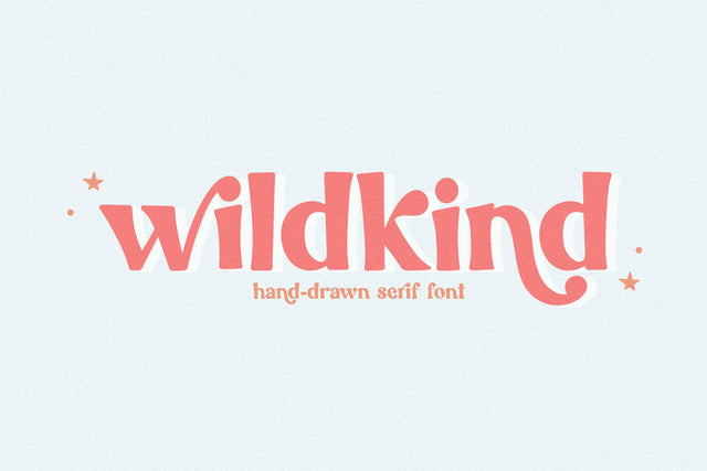 Wildkind - Boho Serif Font Font KA Designs 
