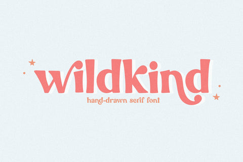 Wildkind - Boho Serif Font Font KA Designs 