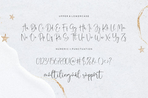 Wildstar Modern Handwritten font Font Letterative 