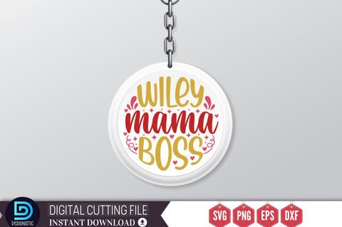 Wiley mama boss SVG, Wiley mama boss SVG DESIGNISTIC 