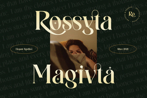 Wilkista - Ligature Typeface Font Graphicxell 