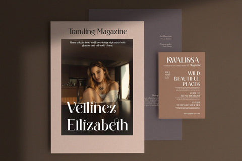 Wilkista - Ligature Typeface Font Graphicxell 