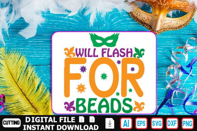 Will Flash for Beads SVG Craftlabsvg24 