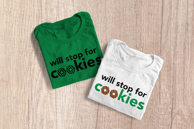 Will Stop for Cookies SVG Designed by Geeks 