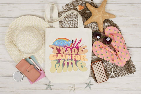 Will Trade Candy for Wine Sublimation SVGArt 