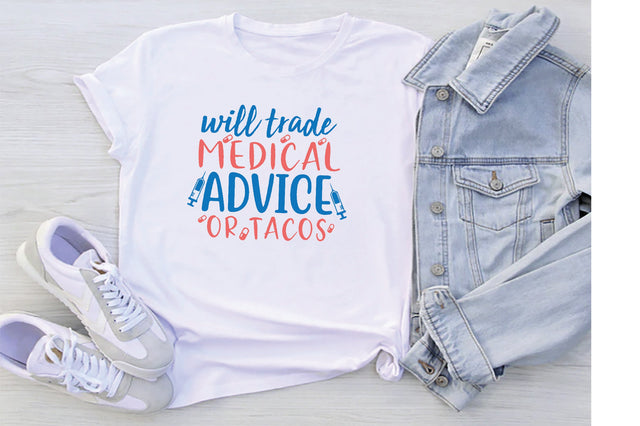 Will Trade Medical Advice For Tacos SVG SVG Creativeart88 