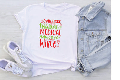 Will Trade Medical Advice For Wine SVG SVG Creativeart88 