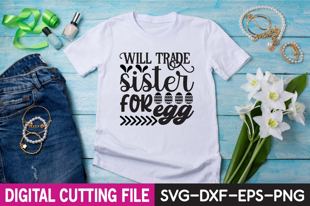 will trade sister for egg SVG designer krishna 