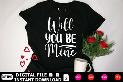 Will You Be Mine SVG Shahin alam 