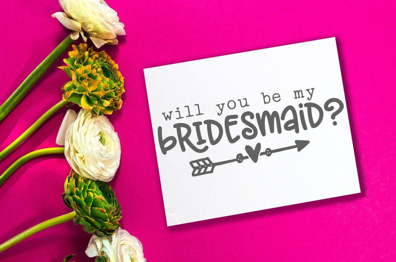 Will You Be My Bridesmaid? SVG So Fontsy Design Shop 