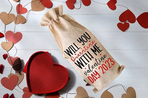 Will You quarantine with me valentine day 2023 SVG SVG Regulrcrative 