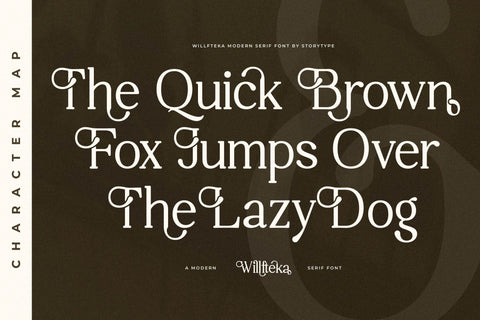 Willfteka Typeface Font Storytype Studio 