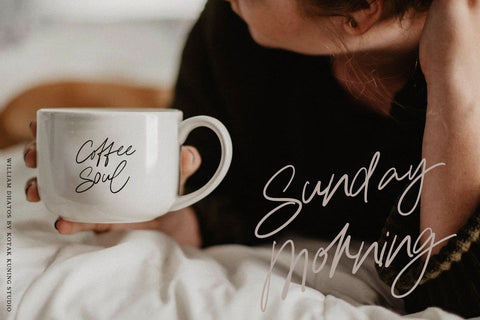 William Dhatos - Signature Font Font Kotak Kuning Studio 