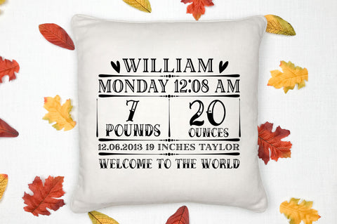 William monday 12 08 7pounds SVG Design SVG Regulrcrative 